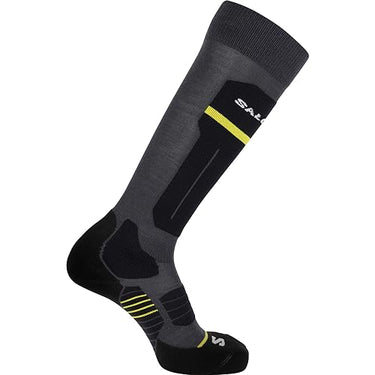 Salomon Spark Unisex-Socken Ski Snowboarden, Wärme, Komfort und bleiben an Ort und Stelle, Schwarz, 75 - 10 im Sale